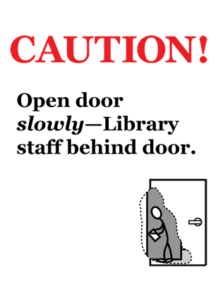 Book Drop Sign